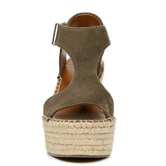 Franco Sarto Women's Treasure 2 Spadrille Sandals Olive Green Sizes 7.5 - 9 NWB - Picture 3 of 13